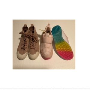 Girls/ladies size 6 two pair new shoes pink